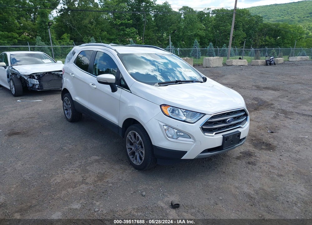 2022 FORD ECOSPORT TITANIUM VIN: MAJ6S3KL4NC465907