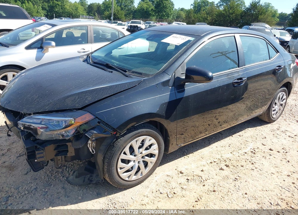 2019 TOYOTA COROLLA LE VIN: 2T1BURHE6KC177873