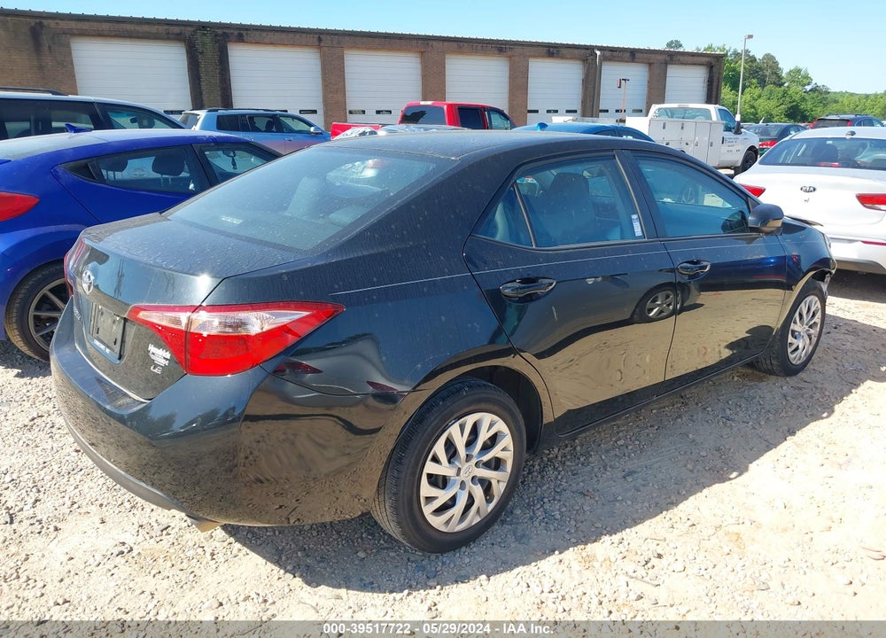 2019 TOYOTA COROLLA LE VIN: 2T1BURHE6KC177873