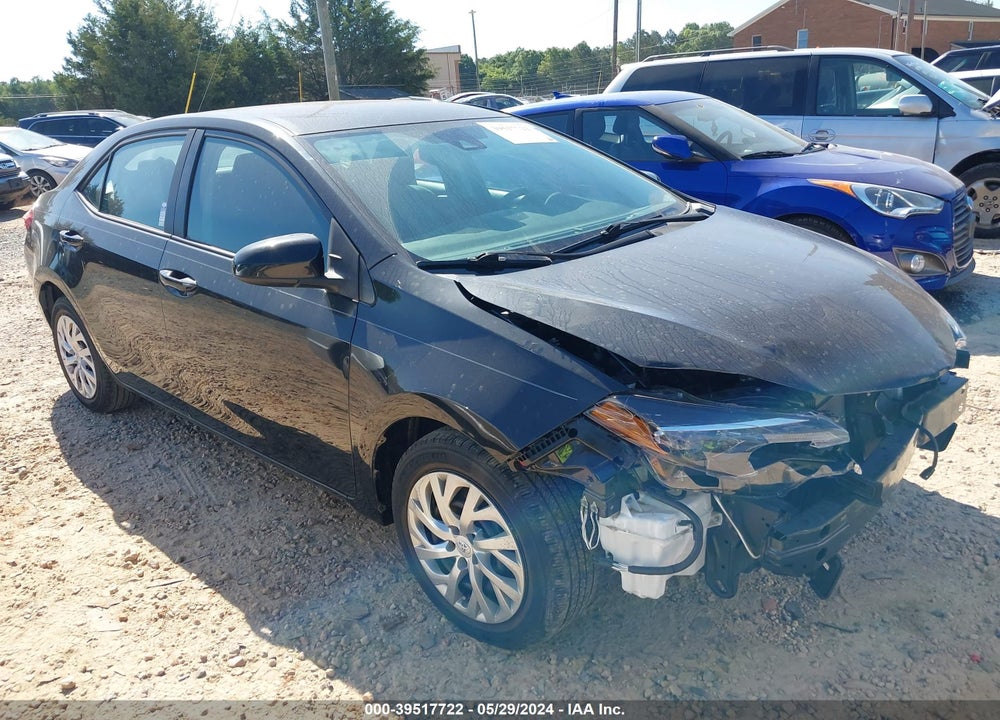 2019 TOYOTA COROLLA LE VIN: 2T1BURHE6KC177873