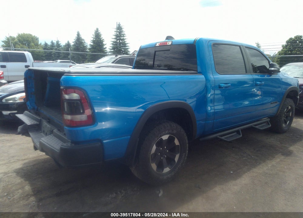 2021 RAM 1500 REBEL 4X4 5'7 BOX VIN: 1C6SRFLTXMN618000
