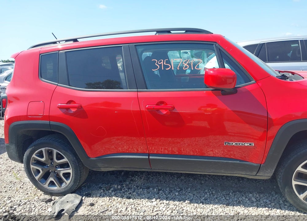 2017 JEEP RENEGADE LATITUDE 4X4 VIN: ZACCJBBBXHPF55967