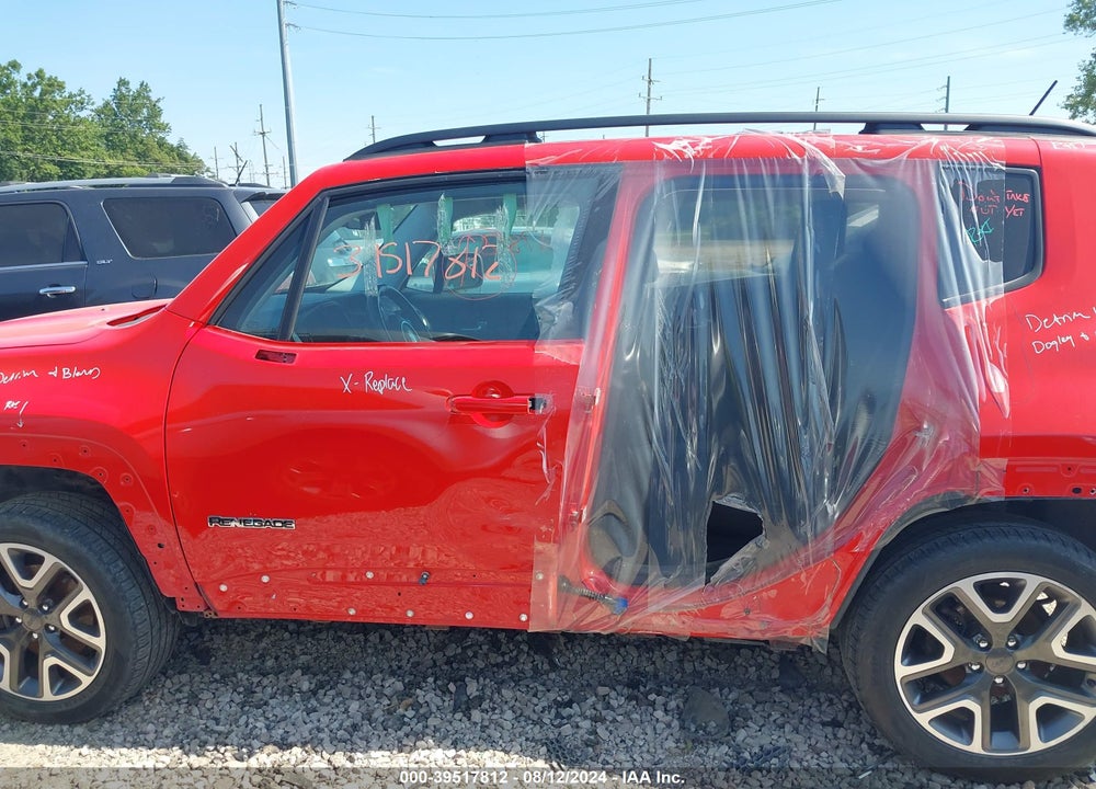 2017 JEEP RENEGADE LATITUDE 4X4 VIN: ZACCJBBBXHPF55967
