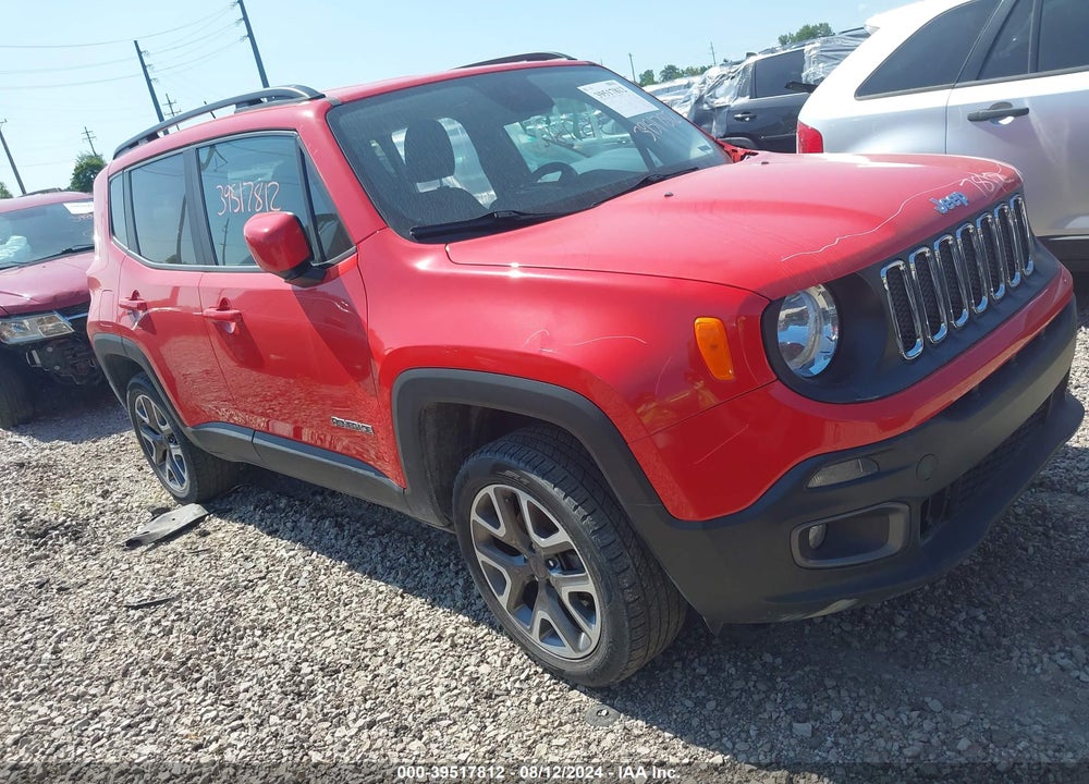 2017 JEEP RENEGADE LATITUDE 4X4 VIN: ZACCJBBBXHPF55967