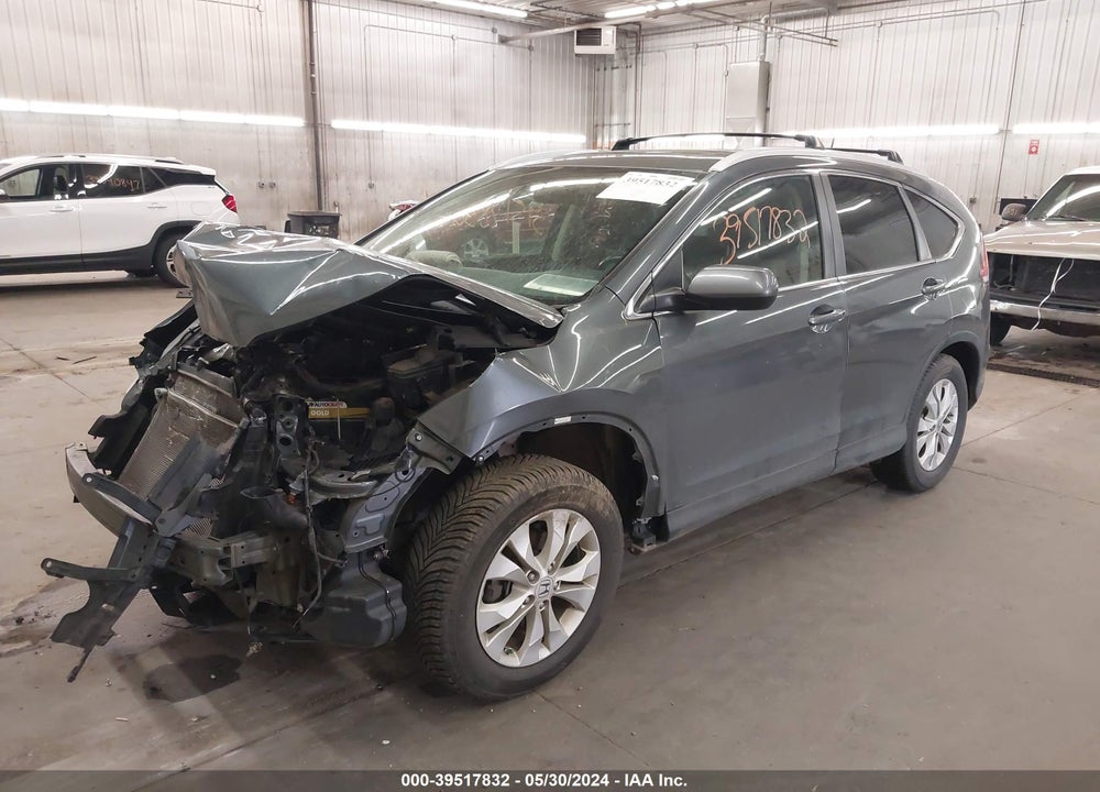 2013 HONDA CR-V EX-L VIN: 5J6RM4H75DL001986