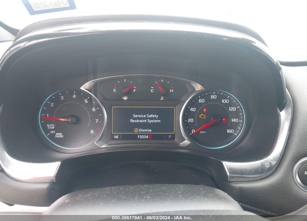 2023 CHEVROLET TRAVERSE FWD LT CLOTH VIN: 1GNERGKW2PJ280828
