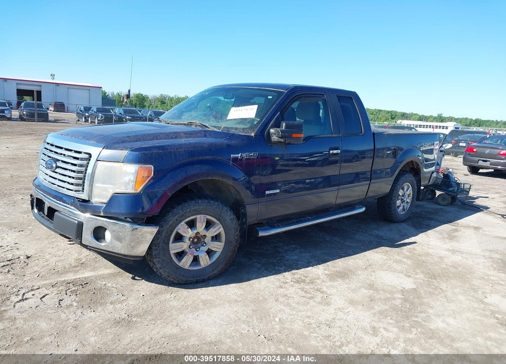 2012 FORD F-150 XLT VIN: 1FTFX1ETXCFA84912