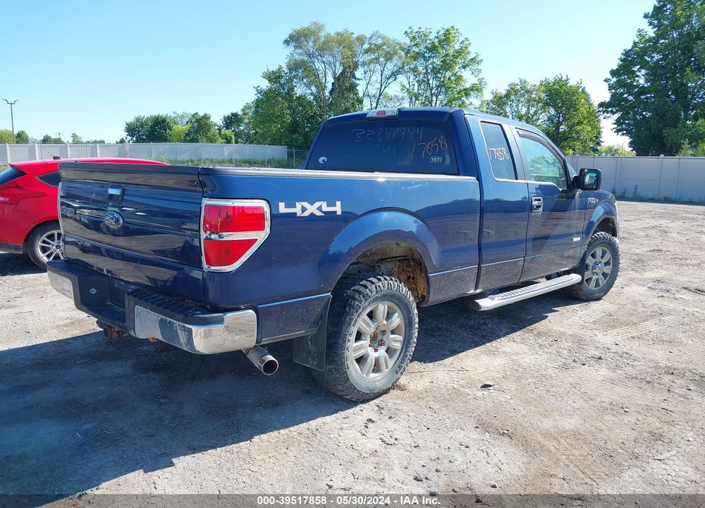 2012 FORD F-150 XLT VIN: 1FTFX1ETXCFA84912
