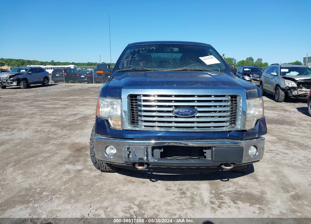 2012 FORD F-150 XLT VIN: 1FTFX1ETXCFA84912