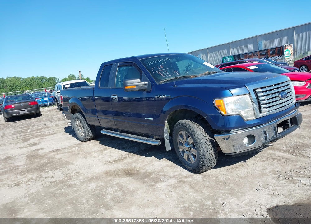 2012 FORD F-150 XLT VIN: 1FTFX1ETXCFA84912