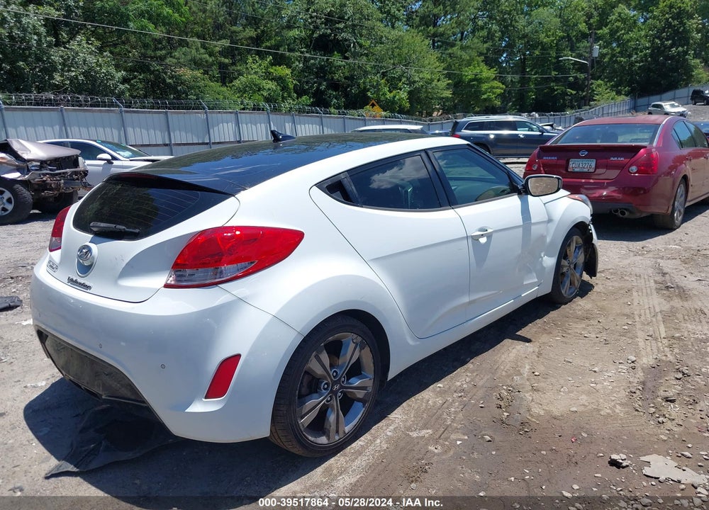 2016 HYUNDAI VELOSTER VIN: KMHTC6AD1GU255084