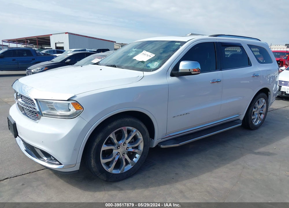 2018 DODGE DURANGO CITADEL RWD VIN: 1C4SDHET2JC486020