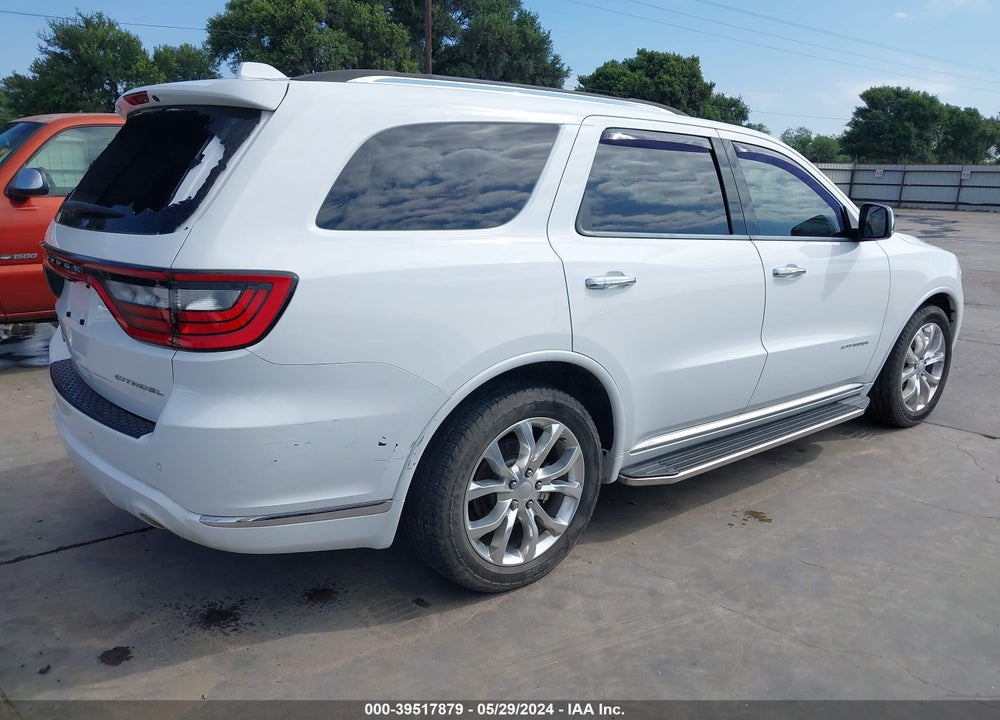 2018 DODGE DURANGO CITADEL RWD VIN: 1C4SDHET2JC486020