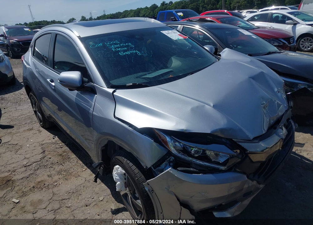 2022 HONDA HR-V AWD EX VIN: 3CZRU6H57NM745549