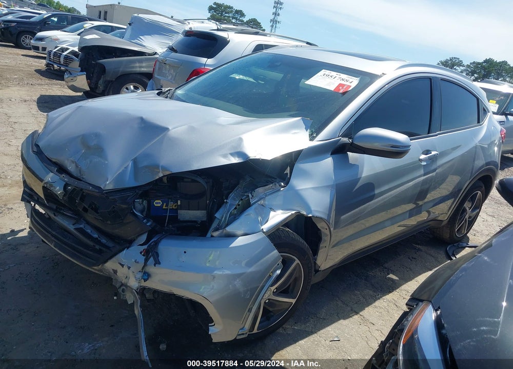 2022 HONDA HR-V AWD EX VIN: 3CZRU6H57NM745549
