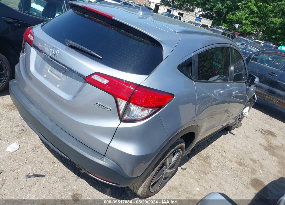 2022 HONDA HR-V AWD EX VIN: 3CZRU6H57NM745549