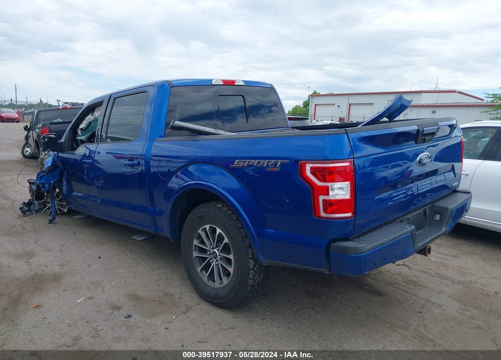 2018 FORD F-150 XLT VIN: 1FTEW1EG5JFC38991