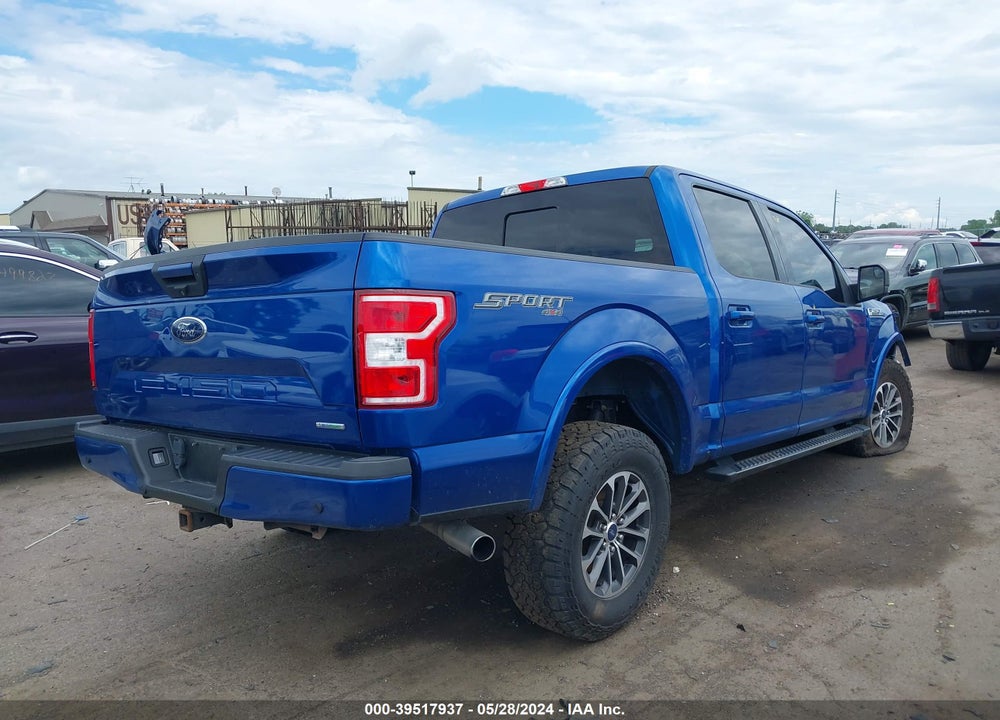 2018 FORD F-150 XLT VIN: 1FTEW1EG5JFC38991