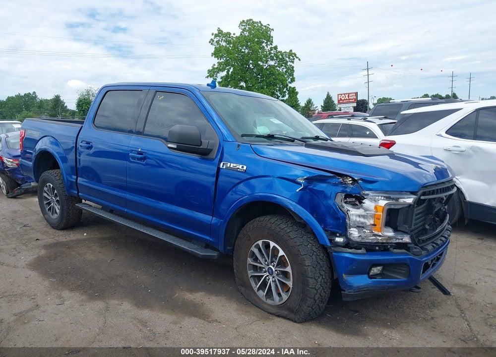 2018 FORD F-150 XLT VIN: 1FTEW1EG5JFC38991