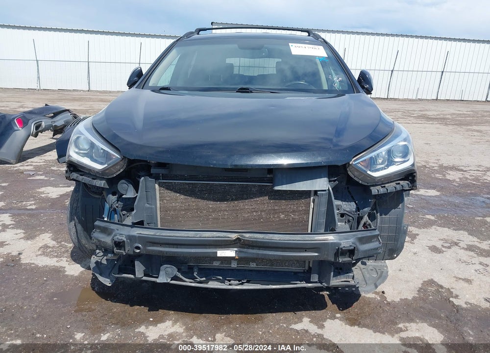 2017 HYUNDAI SANTA FE SE VIN: KM8SN4HF2HU206558