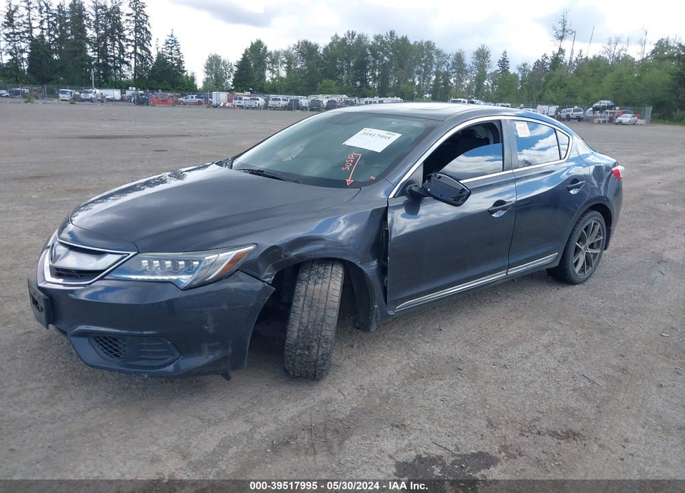 2016 ACURA ILX PREMIUM PACKAGE/TECHNOLOGY PLUS PACKAGE VIN: 19UDE2F79GA002273