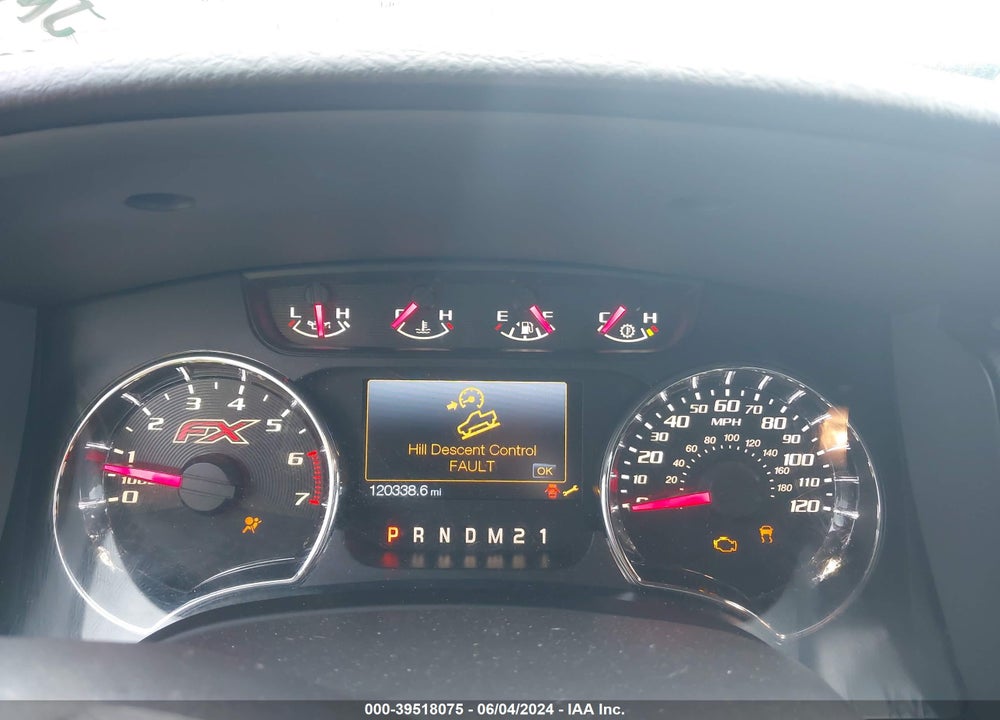 2013 FORD F-150 FX4 VIN: 1FTFW1EF7DKF69370