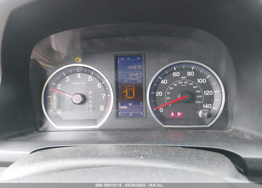 2011 HONDA CR-V EX-L VIN: JHLRE4H78BC008952