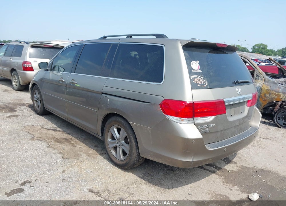 2010 HONDA ODYSSEY TOURING VIN: 5FNRL3H90AB055702