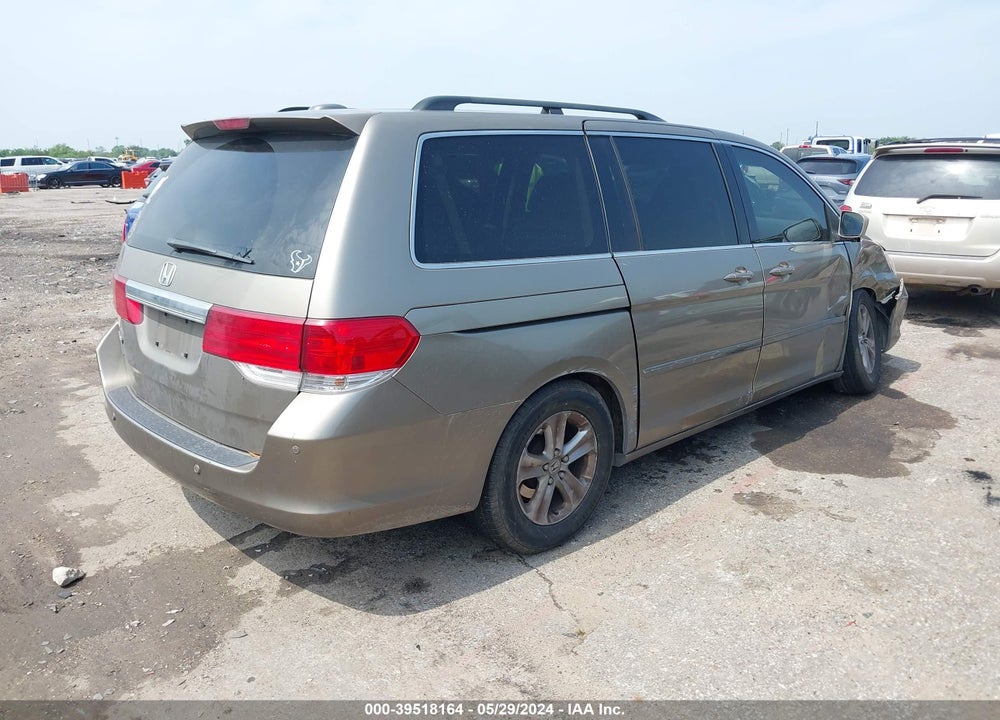 2010 HONDA ODYSSEY TOURING VIN: 5FNRL3H90AB055702