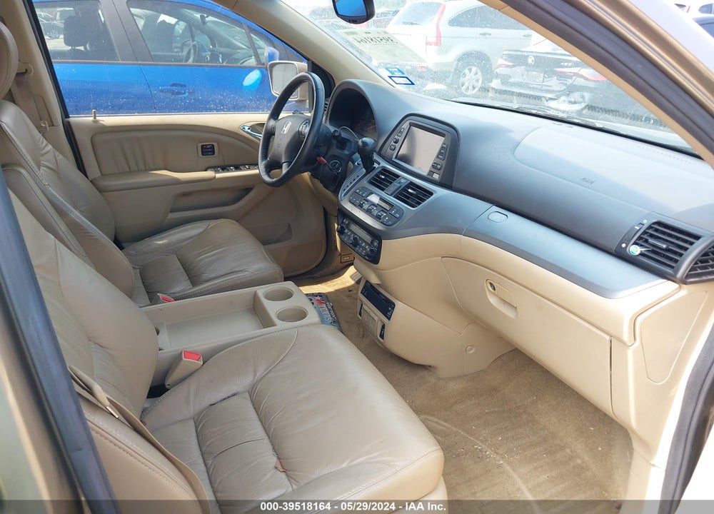 2010 HONDA ODYSSEY TOURING VIN: 5FNRL3H90AB055702