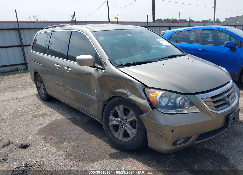 2010 HONDA ODYSSEY TOURING VIN: 5FNRL3H90AB055702
