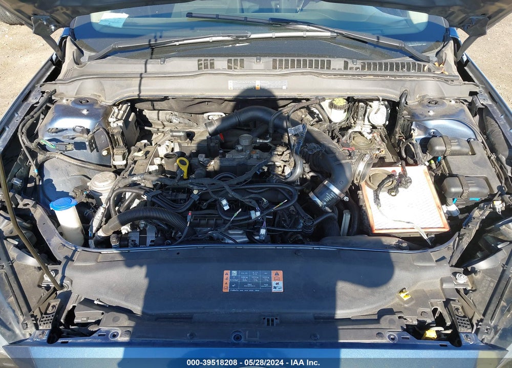 2019 FORD FUSION SE VIN: 3FA6P0HD4KR178662