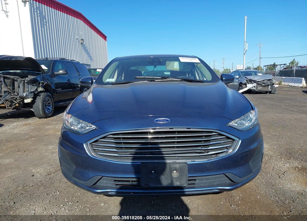 2019 FORD FUSION SE VIN: 3FA6P0HD4KR178662