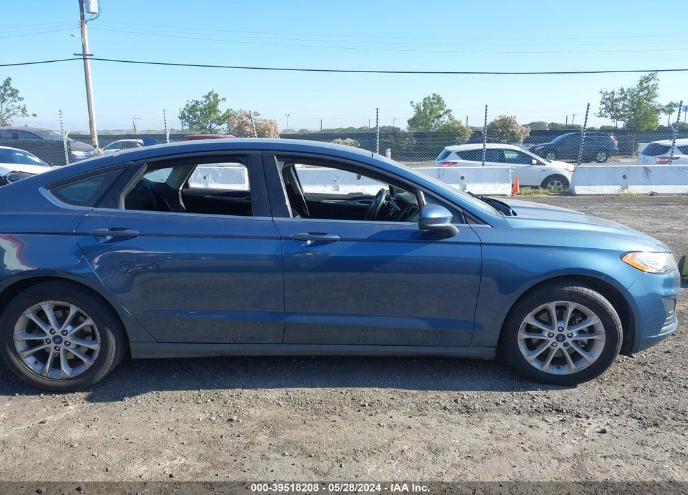 2019 FORD FUSION SE VIN: 3FA6P0HD4KR178662