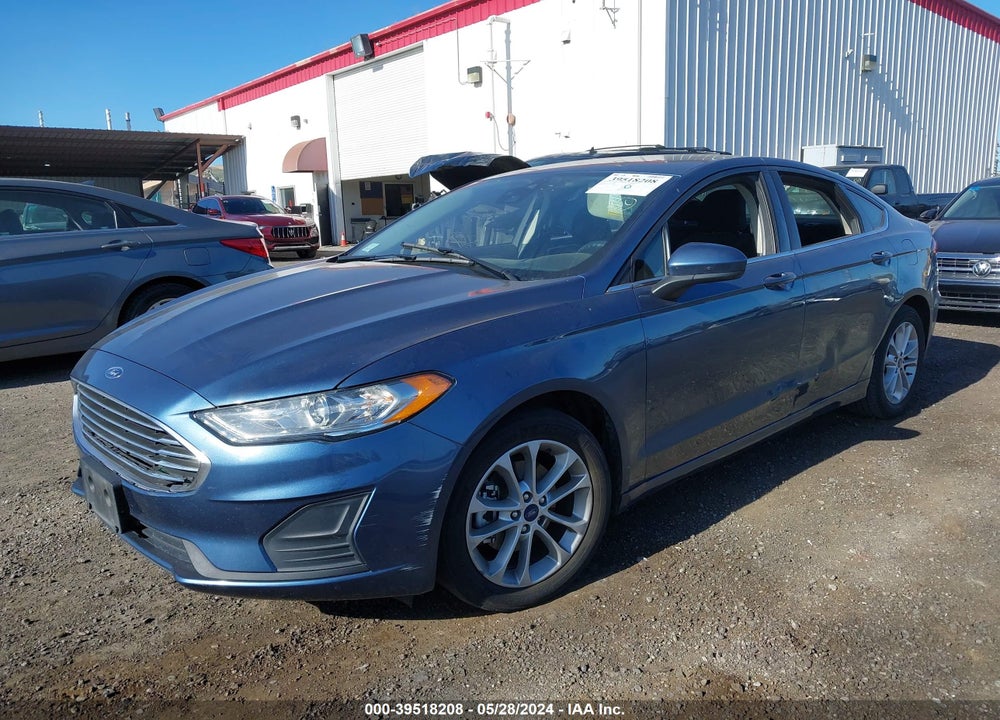 2019 FORD FUSION SE VIN: 3FA6P0HD4KR178662