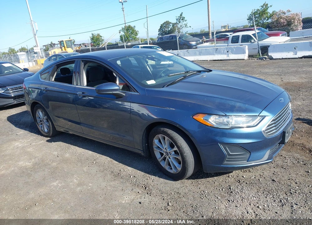2019 FORD FUSION SE VIN: 3FA6P0HD4KR178662