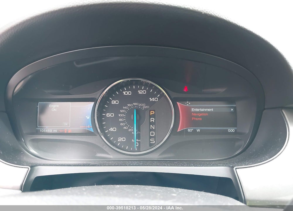 2014 FORD EDGE SPORT VIN: 2FMDK4AK4EBA72551