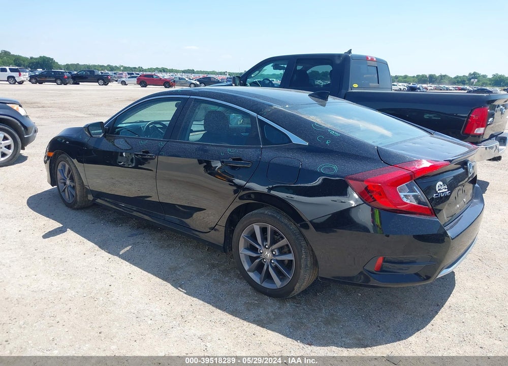 2021 HONDA CIVIC EX VIN: 19XFC1F32ME200402