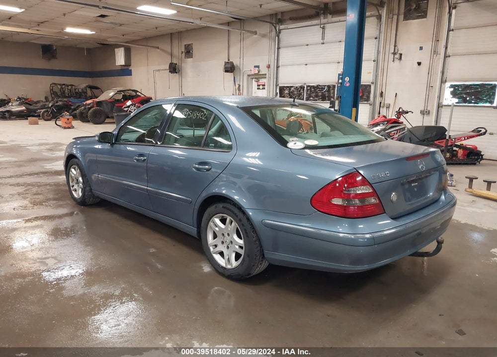 2005 MERCEDES-BENZ E 320 CDI VIN: WDBUF26J75A702540
