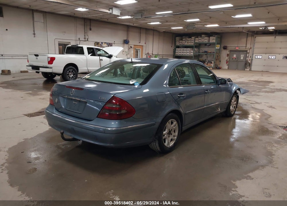 2005 MERCEDES-BENZ E 320 CDI VIN: WDBUF26J75A702540