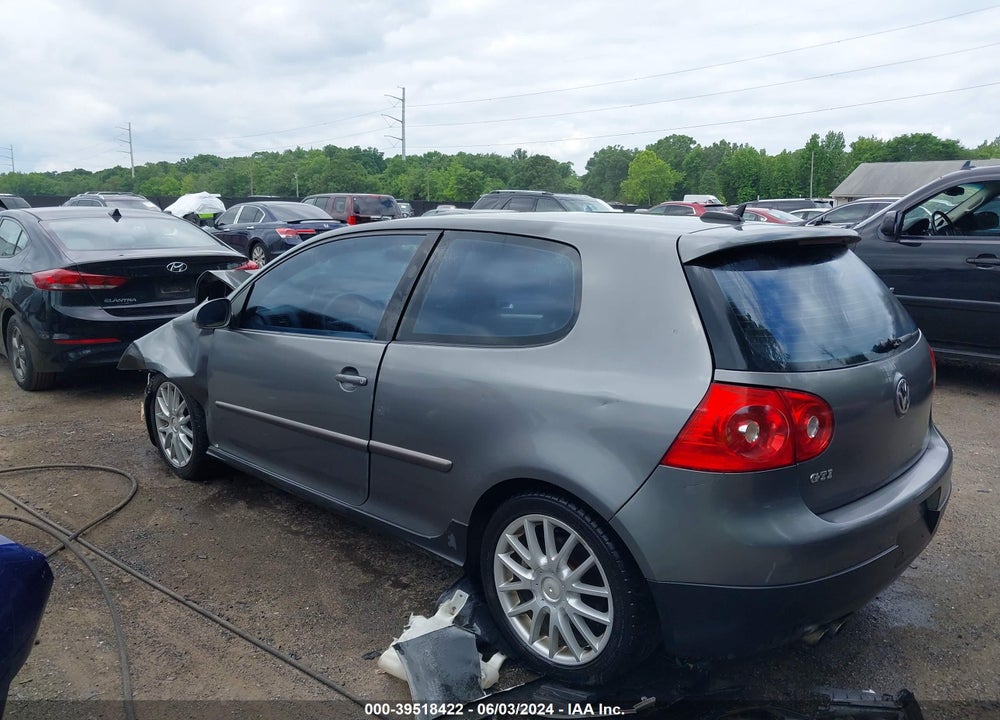 2006 VOLKSWAGEN GTI 2-DOOR VIN: WVWFV71K76W100378