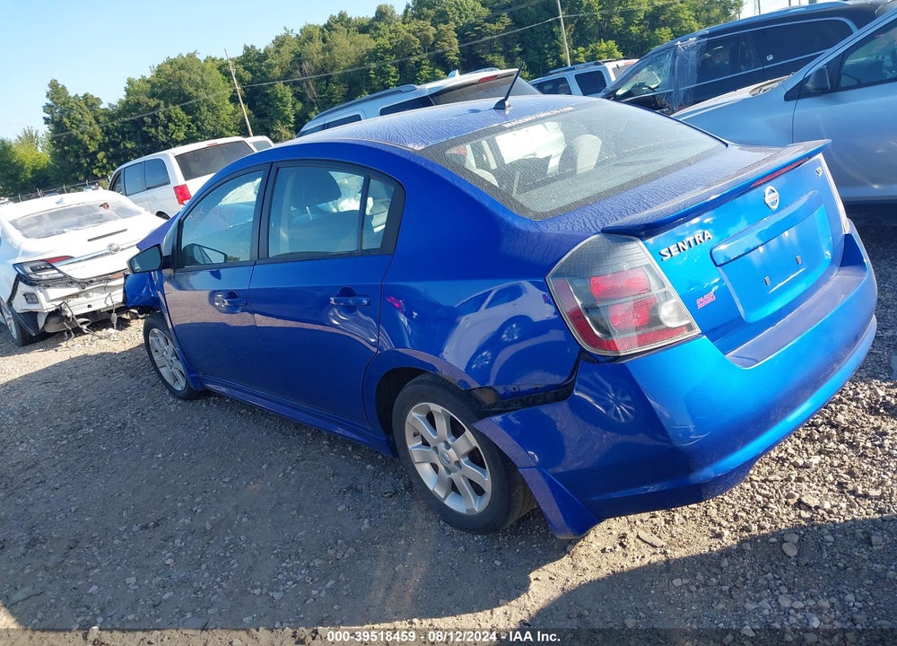 2011 NISSAN SENTRA 2.0SR VIN: 3N1AB6AP6BL633429