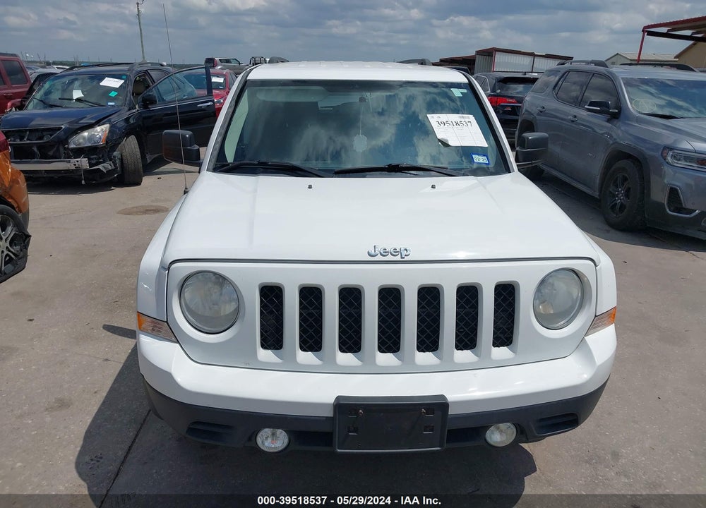 2012 JEEP PATRIOT SPORT VIN: 1C4NJRBB8CD603975