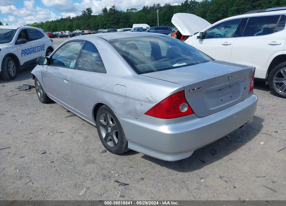 2004 HONDA CIVIC VIN: 1HGEM22904L075112