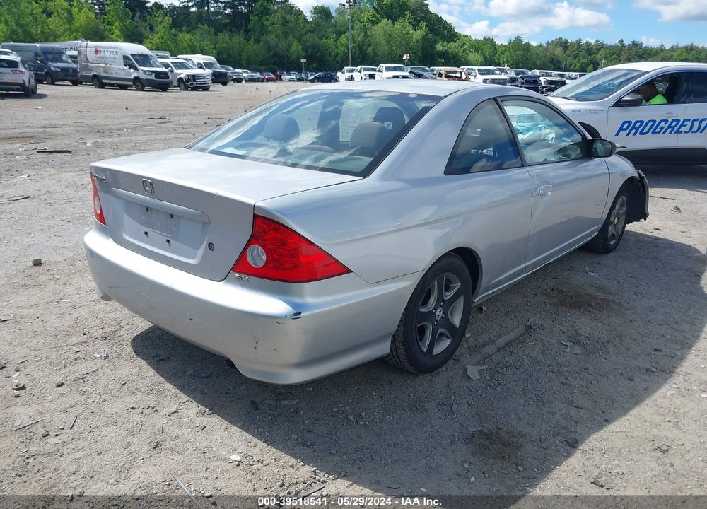 2004 HONDA CIVIC VIN: 1HGEM22904L075112