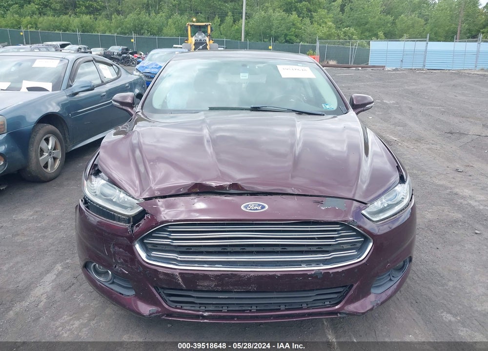 2013 FORD FUSION SE VIN: 3FA6P0H7XDR277158
