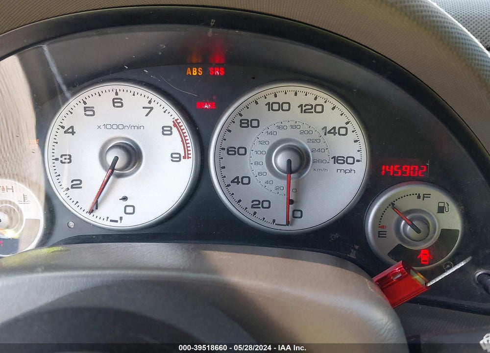 2002 ACURA RSX TYPE-S VIN: JH4DC53022C013897