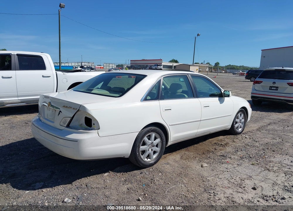 2000 TOYOTA AVALON XLS VIN: 4T1BF28B3YU031087