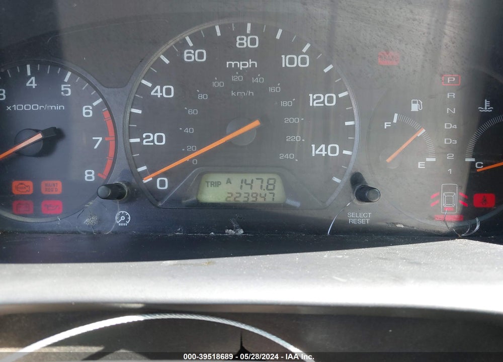 2002 HONDA ACCORD 2.3 LX VIN: 1HGCG66512A143312