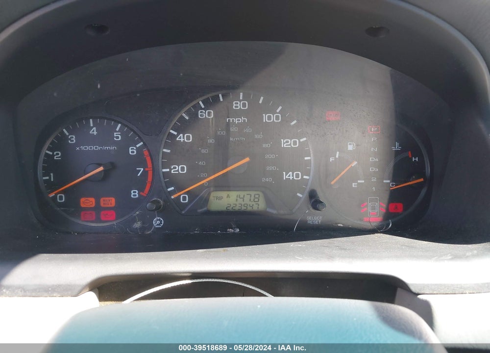 2002 HONDA ACCORD 2.3 LX VIN: 1HGCG66512A143312